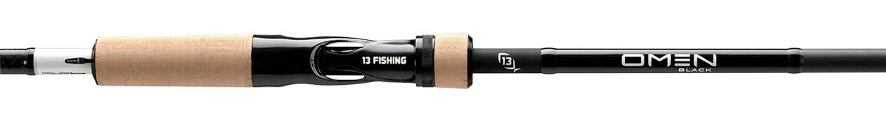 13 Fishing Omen Black 3 Casting Rods 4 13 Fishing Omen Black 3 Casting Rods - Image 2