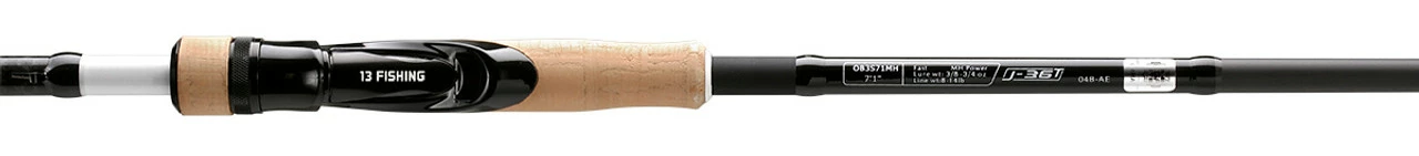 13 Fishing Omen Black 3 Spinning Rods 4 13 Fishing Omen Black 3 Spinning Rods - Image 2
