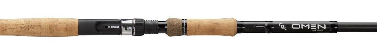 13 Fishing Omen Black Telescopic Musky Rods 7 13 Fishing Omen Black Telescopic Musky Rods - Image 5