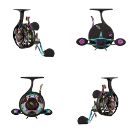 13 Fishing FreeFall Carbon Trick Shop Special Edition - Inline Ice Fishing Reel 3 13 Fishing FreeFall Carbon Trick Shop Special Edition - Inline Ice Fishing Reel