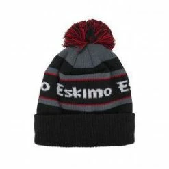 Eskimo Black Ice Pom Hat - Black - OSFM