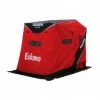 Eskimo Eskape&trade; 2600 (2 Side Doors) Sled Shelter - Insulated - Red/Black - Two Person -Freshwater Rods & Poles Sale 38400