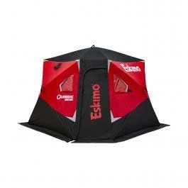 Eskimo Outbreak™ 450XD Pop-Up Portable Shelter - Insulated - Red/Black - 4-5 Person 3 Eskimo Outbreak™ 450XD Pop-Up Portable Shelter - Insulated - Red/Black - 4-5 Person