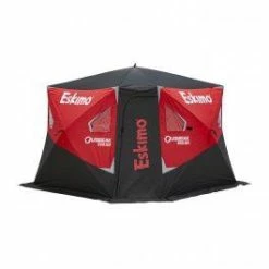 Eskimo Outbreak&trade; 650XD Pop-Up Portable Shelter - Insulated - Red/Black - 5-7 Person