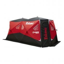 Eskimo Outbreak™ 850XD Pop-Up Portable Shelter - Insulated - Red/Black - 7-9 Person 3 Eskimo Outbreak™ 850XD Pop-Up Portable Shelter - Insulated - Red/Black - 7-9 Person