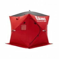 Eskimo QuickFish&trade; 3i Pop-Up Portable Shelter - Insulated - Red/Black - Three Person