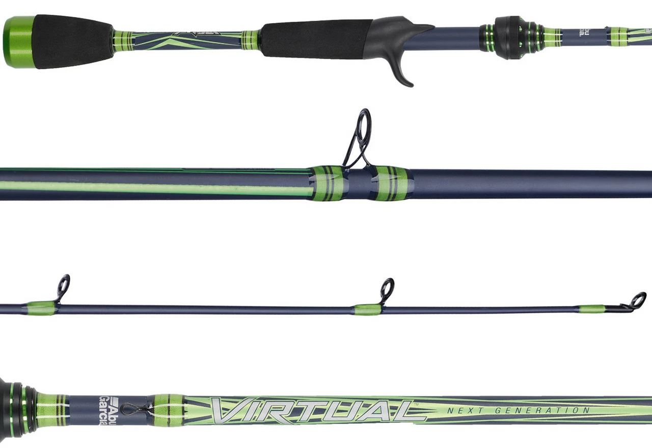 Abu Garcia Virtual Casting Rods 3 Abu Garcia Virtual Casting Rods