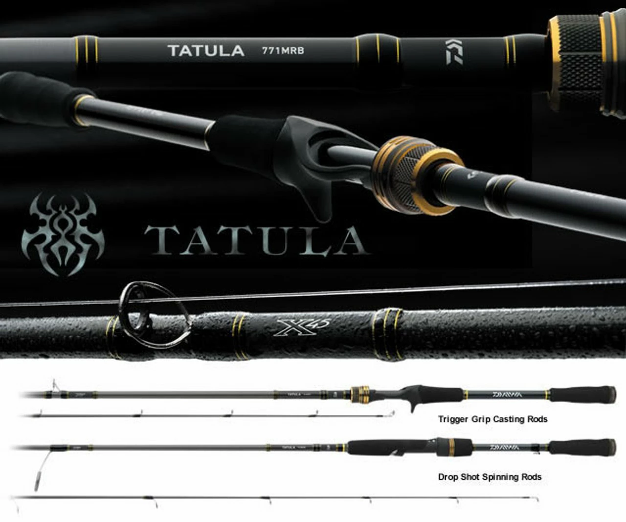 Daiwa Tatula Bass Rods 4 Daiwa Tatula Bass Rods - Image 2