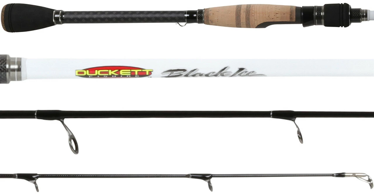 Duckett Fishing Black Ice Spinning Rods 3 Duckett Fishing Black Ice Spinning Rods