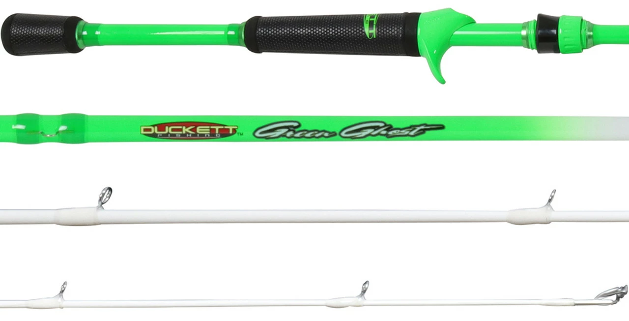 Duckett Fishing Green Ghost Casting Rods 3 Duckett Fishing Green Ghost Casting Rods