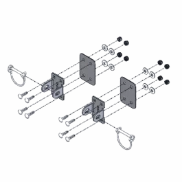 Clam Tow Hitch Bracket Kit 3 Clam Tow Hitch Bracket Kit