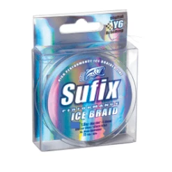 Sufix Performance Ice Braid - Glacier Blue - 75 Yds.