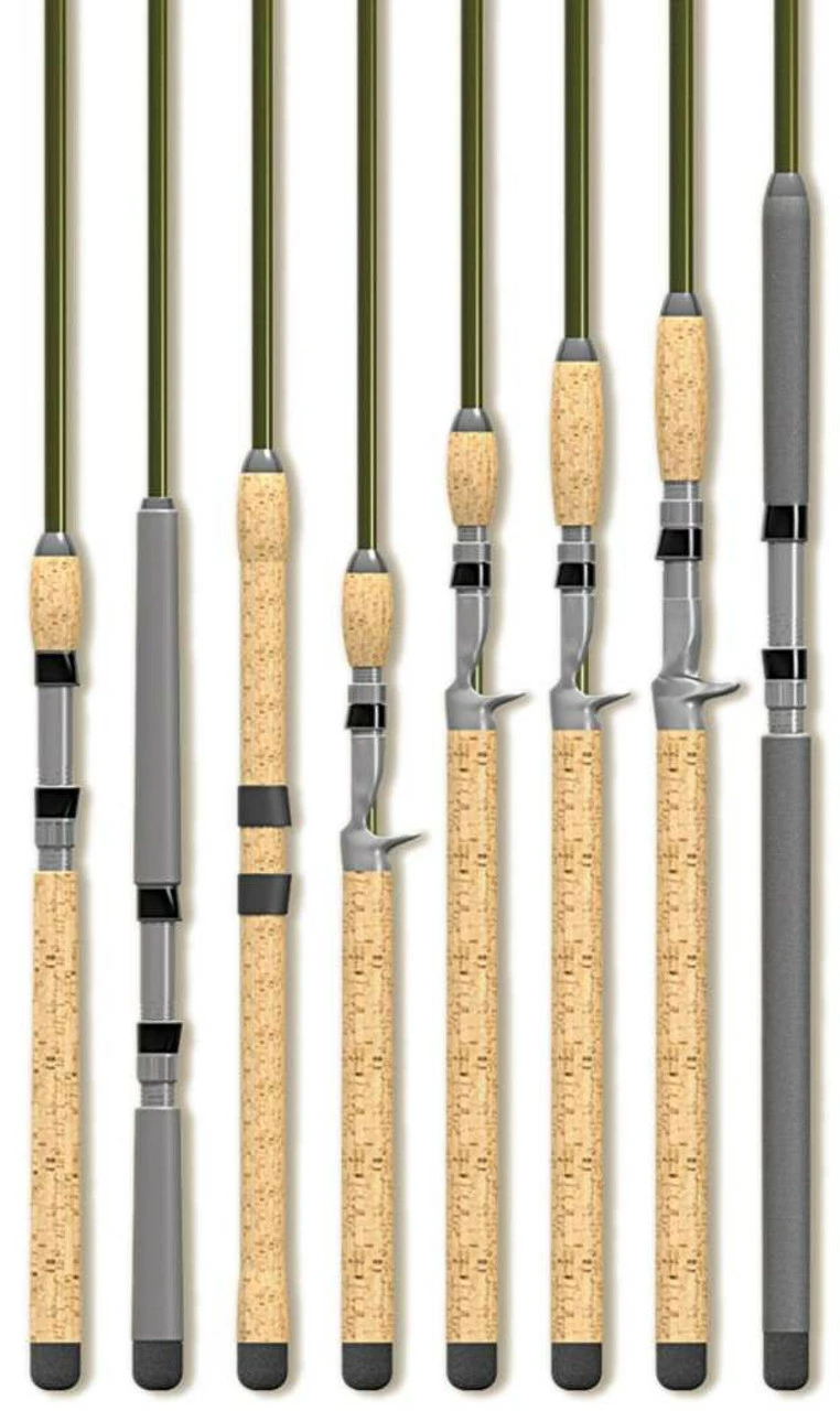 St. Croix St Croix Wild River Salmon And Steelhead Downrigging Rods 3 St. Croix St Croix Wild River Salmon And Steelhead Downrigging Rods